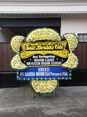 Papan Bunga Duka di Asam