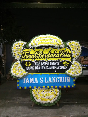Papan Bunga Duka di Asam