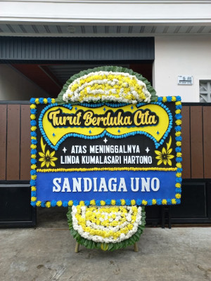 Papan Bunga Duka di Asam