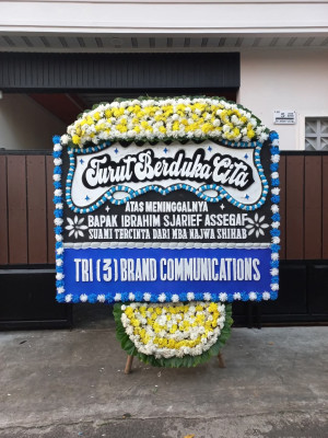 Papan Bunga Duka di Asam